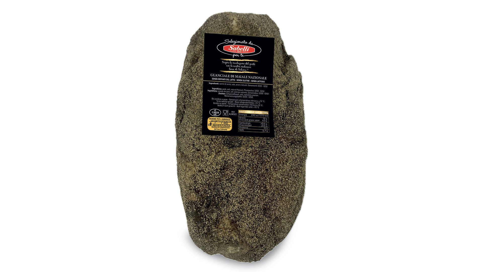 Sabelli distribuzione ricette amatriciana guanciale nazionale