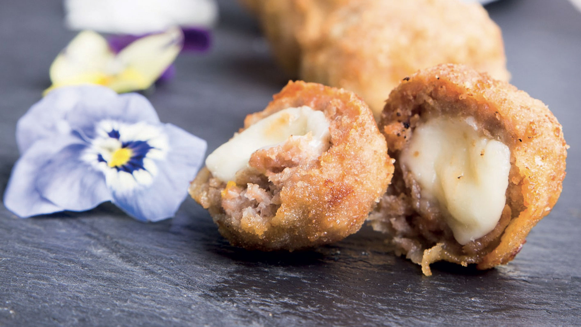 Sabelli distribuzione ricette polpettine di prosciutto e scamorza
