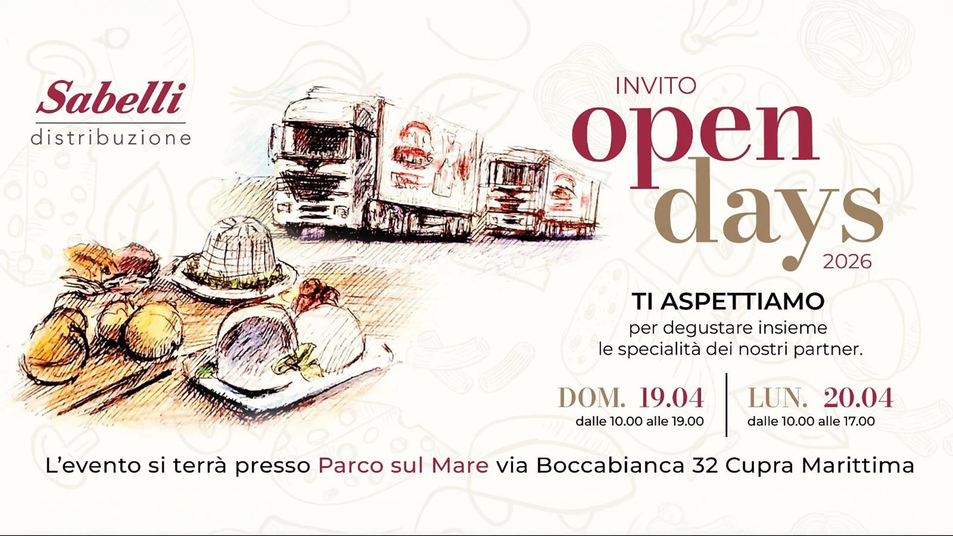 sabelli distribuzione open day 2026